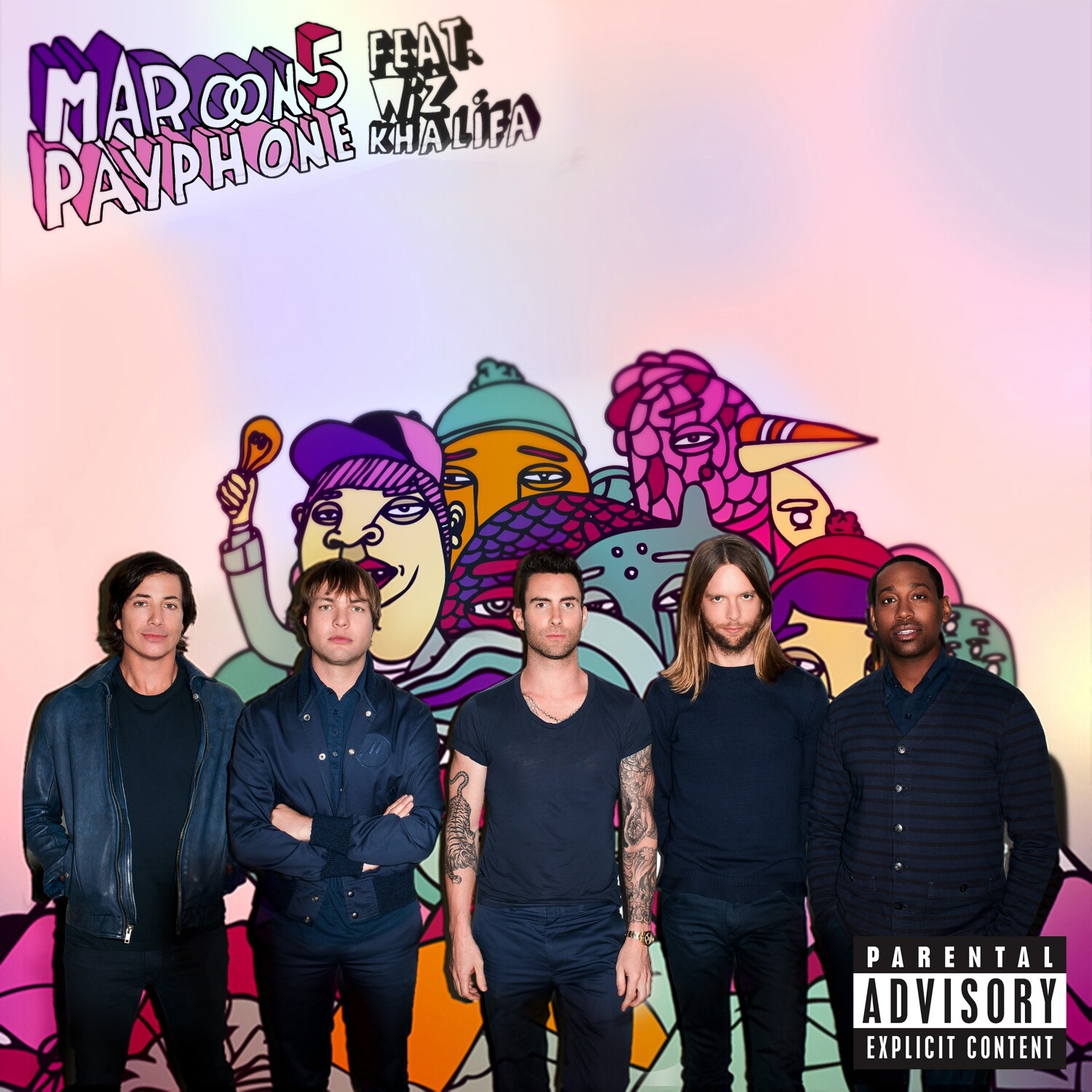 Maroon 5《Payphone》GTP谱