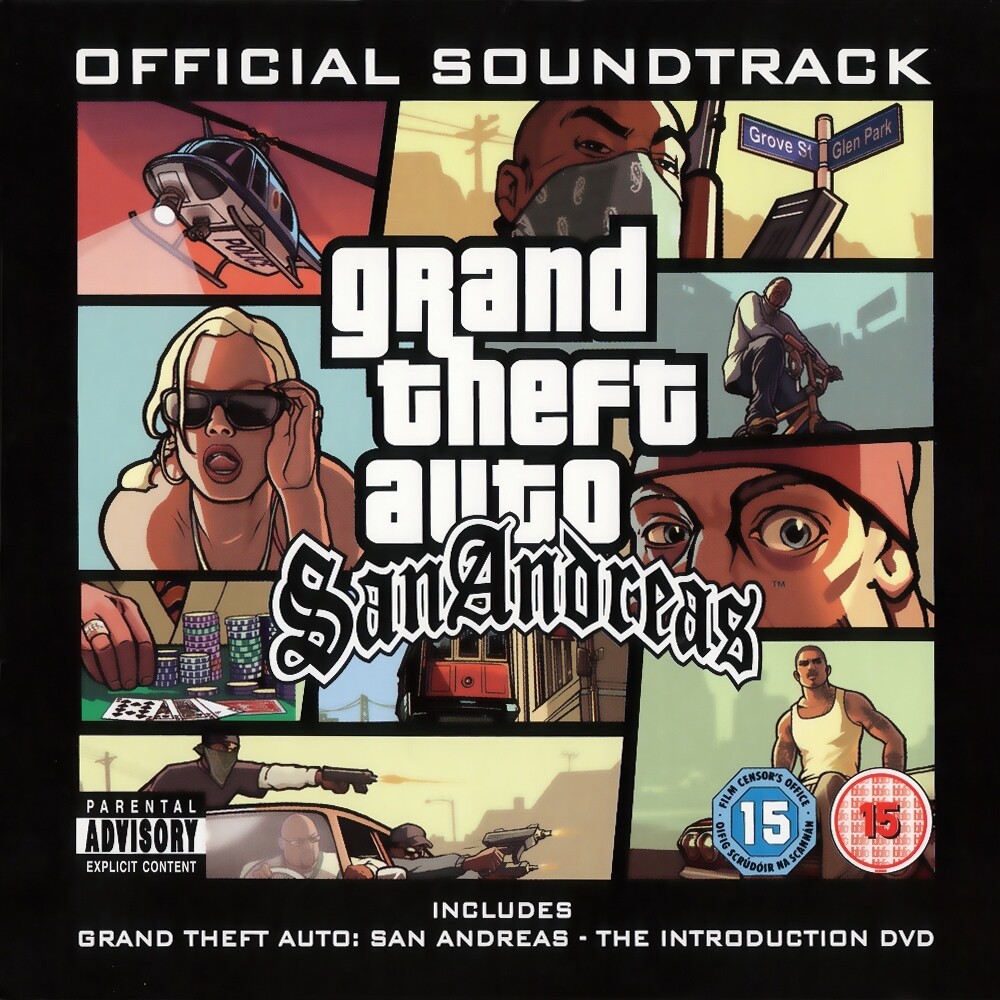 动漫游戏《GTA-侠盗猎车手- Theme From San Andreas》GTP谱