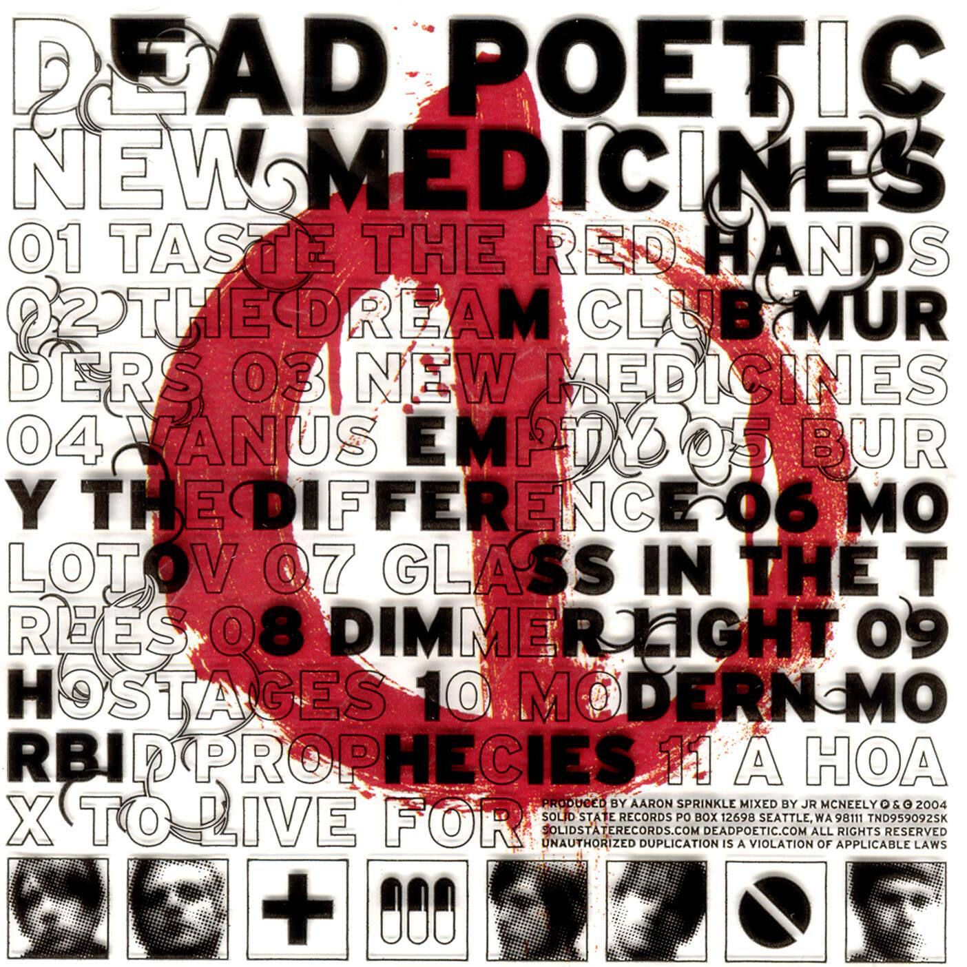 Dead Poetic《New Medicines》GTP谱