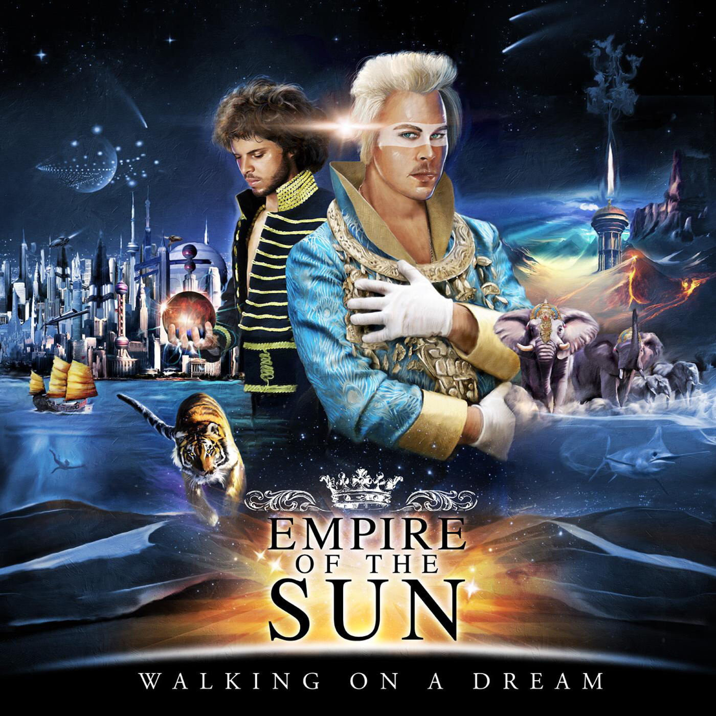 Empire of the Sun《Standing On The Shore》GTP谱