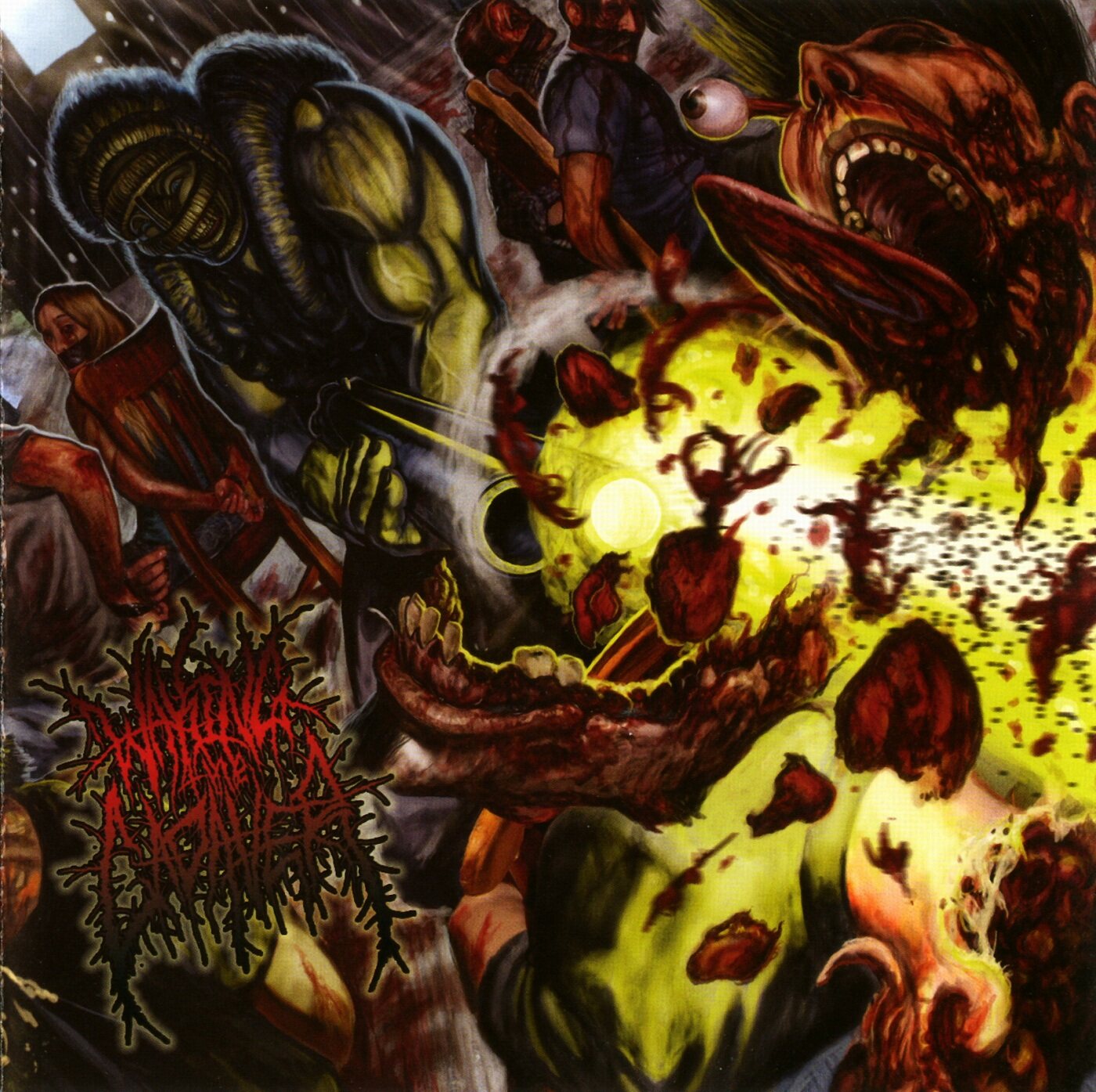 Waking the Cadaver《Chased Through The Woods》GTP谱