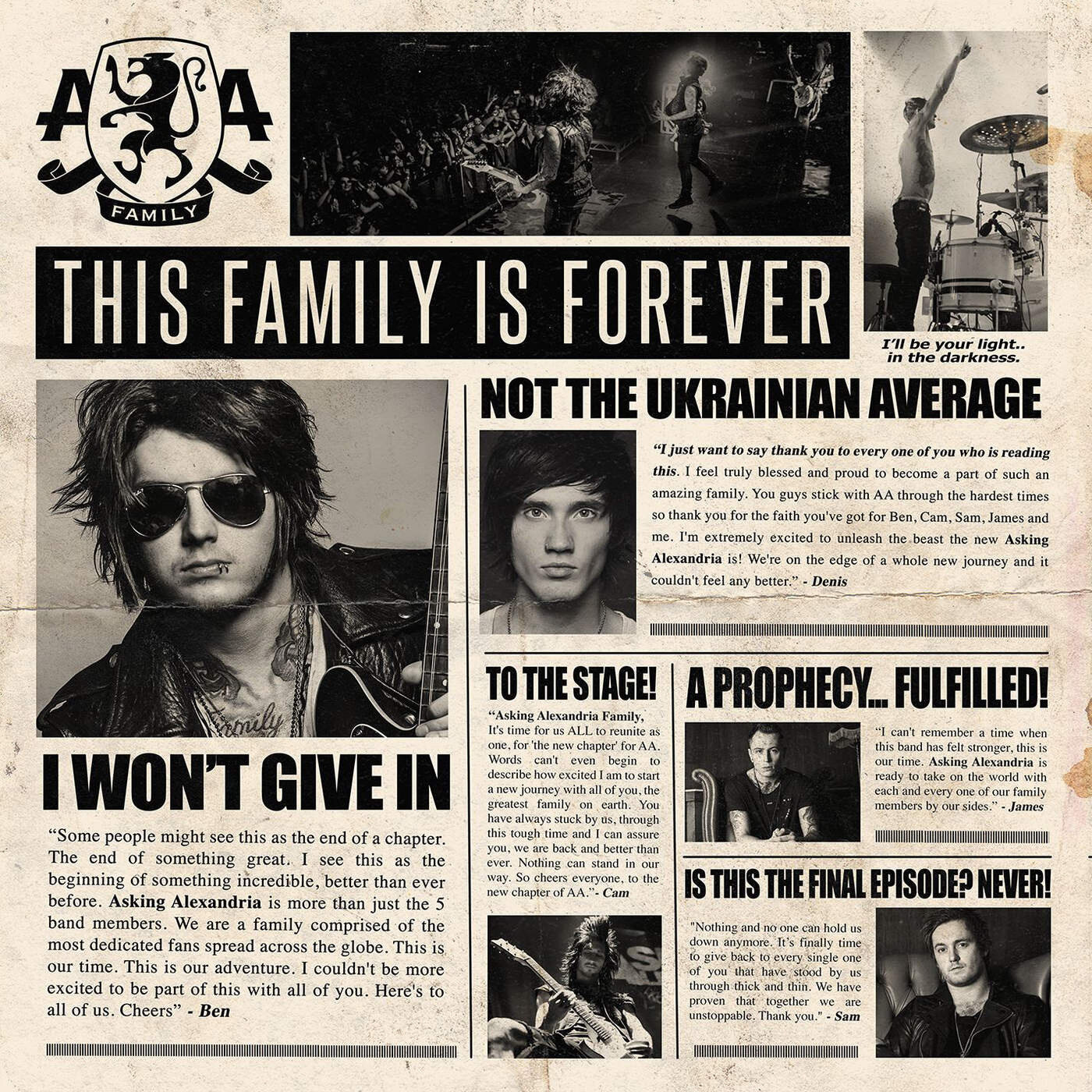 Asking Alexandria《I Wont Give In》GTP谱