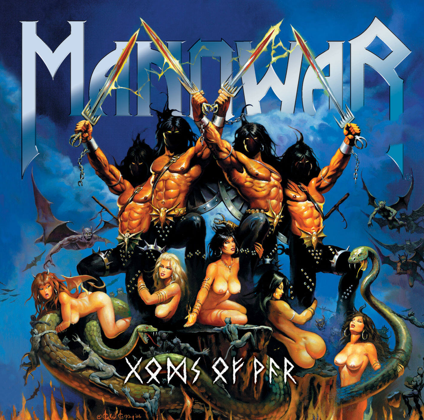 Manowar《Loki God of Fire》GTP谱