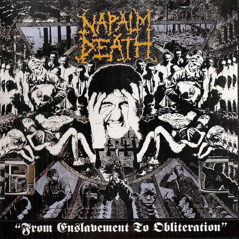 Napalm Death《From Enslavement To Obliteration》GTP谱