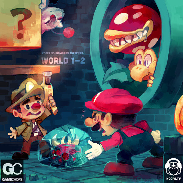 动漫游戏《Super Mario World-超级马里奥世界-World Map 2》GTP谱