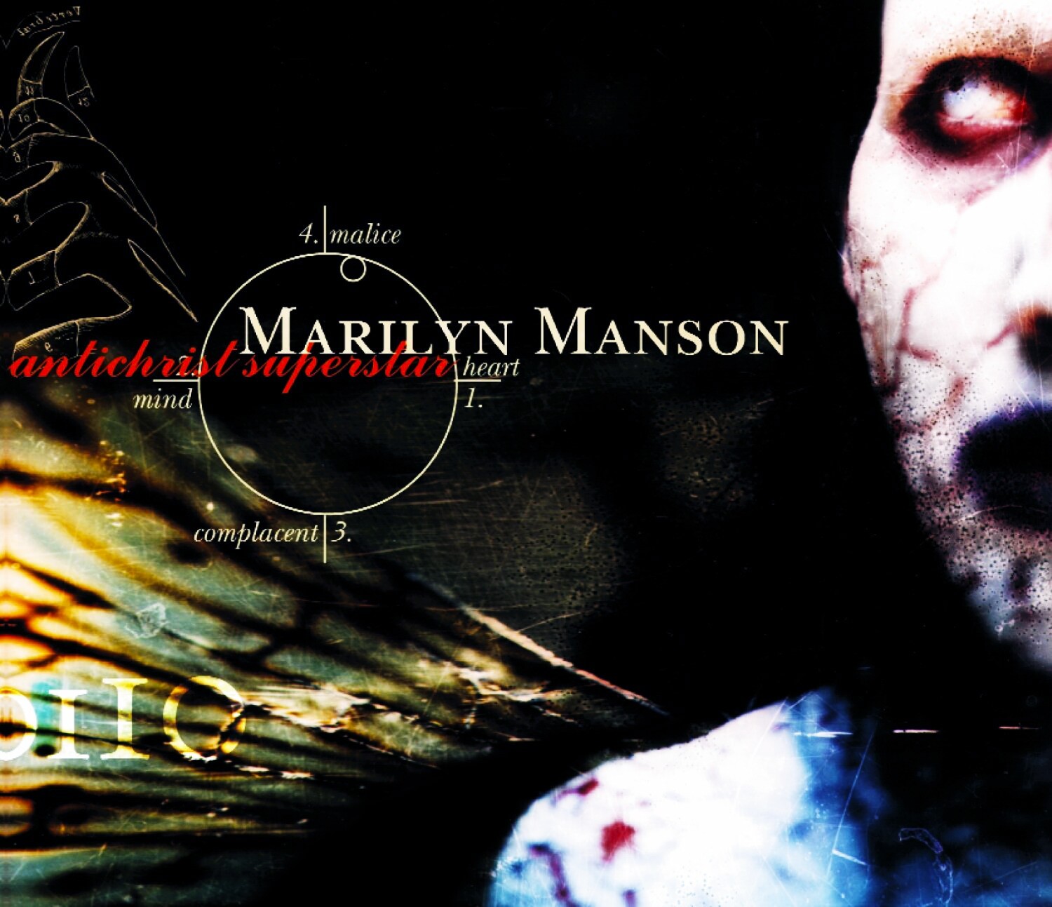 Marilyn Manson《The Beautiful People-Ozzfest 2003》GTP谱