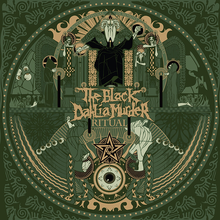 The Black Dahlia Murder《Carbonized In Cruciform》GTP谱