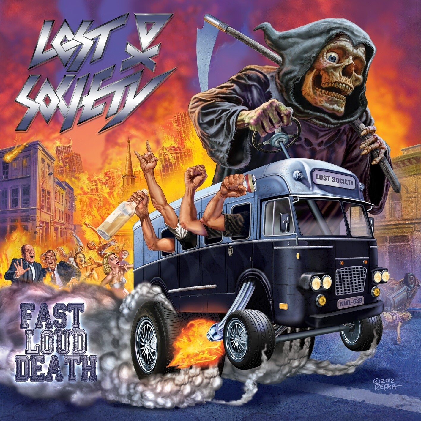 Lost Society《Fast Loud Death》GTP谱