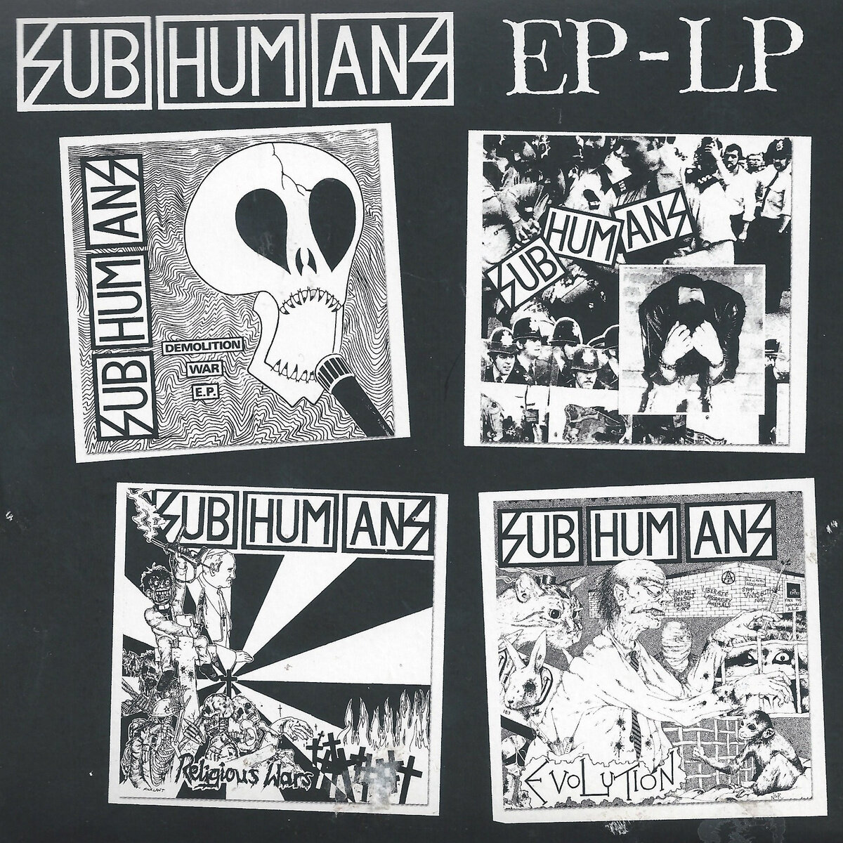 Subhumans《Religious Wars》GTP谱