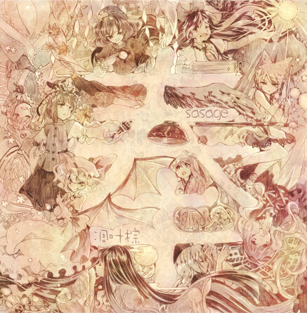 东方Project《凋叶棕-花映 タマシイノハナ》GTP谱