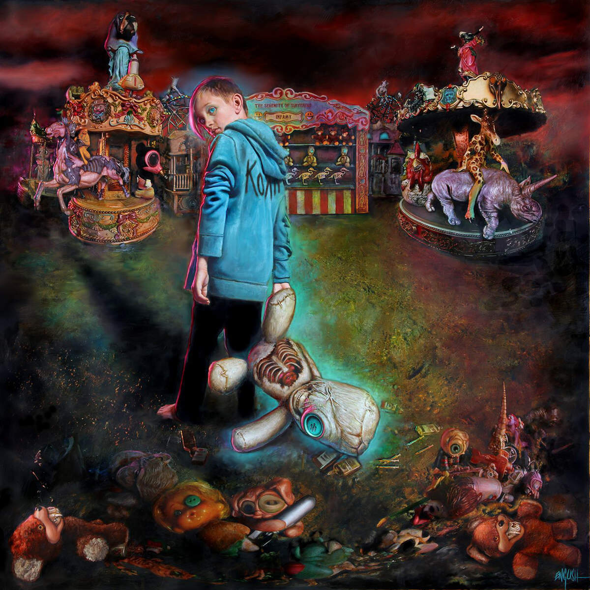 Korn《When You\'re Not There》GTP谱