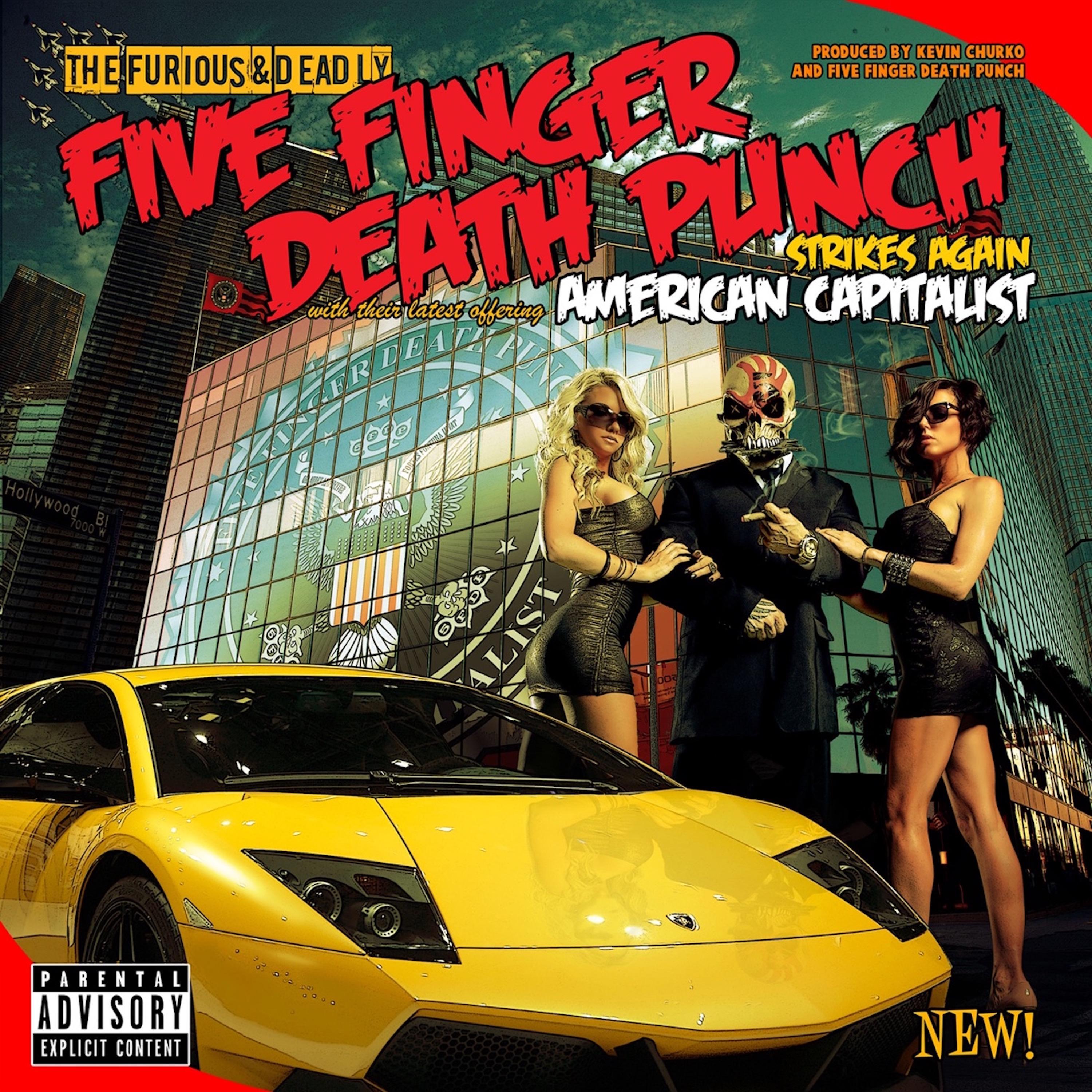 Five Finger Death Punch《If I Fall》乐队总谱|GTP谱
