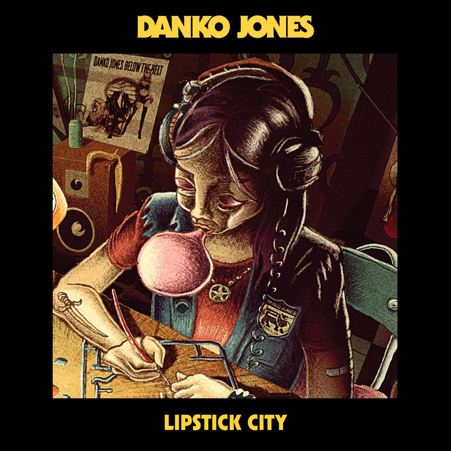 Danko Jones《Lipstick City》乐队总谱|GTP谱