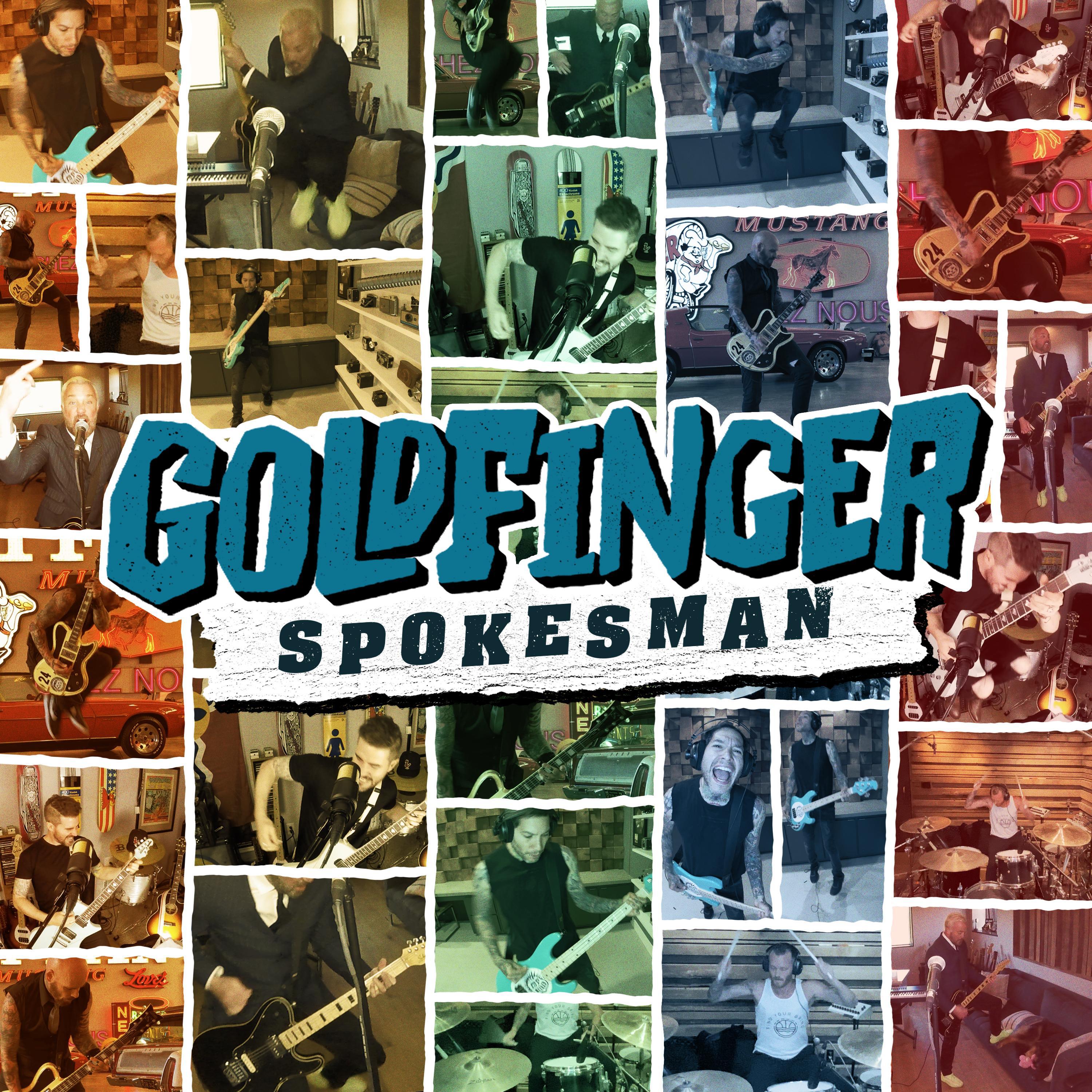Goldfinger《Spokesman》乐队总谱|GTP谱