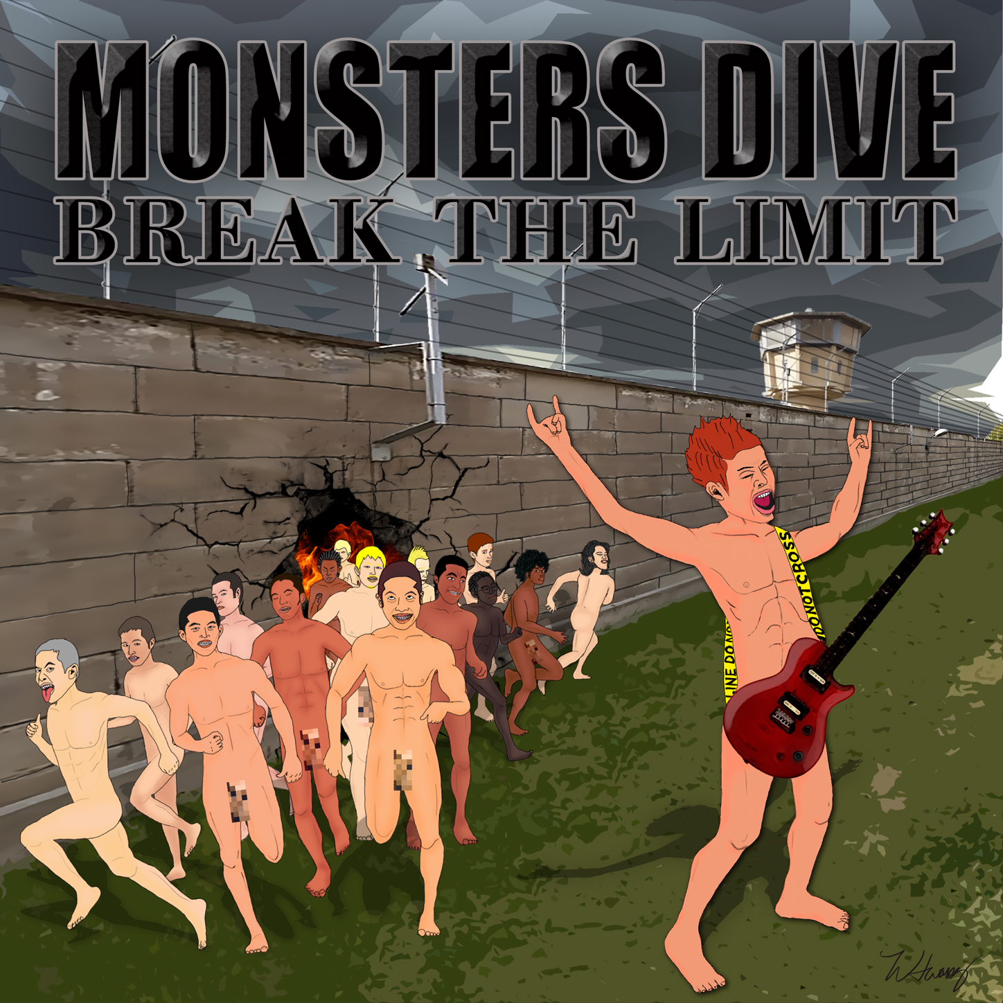Monsters Dive《Intro》乐队总谱|GTP谱
