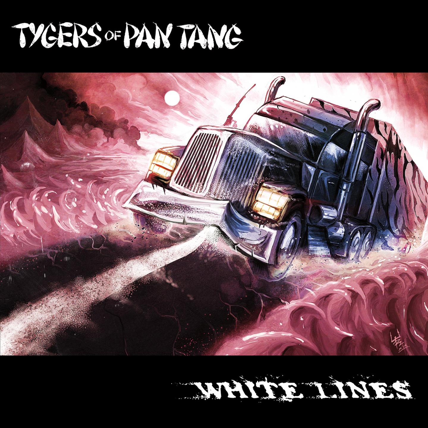 Tygers of Pan Tang《White Lines》乐队总谱|GTP谱