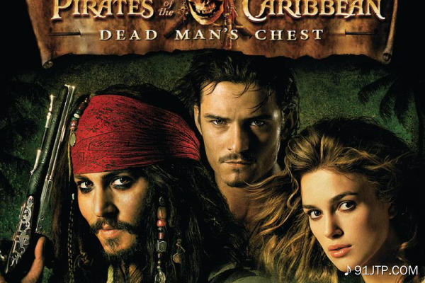 原声带《加勒比海盗-Davy Jones》指弹谱|独奏GTP谱