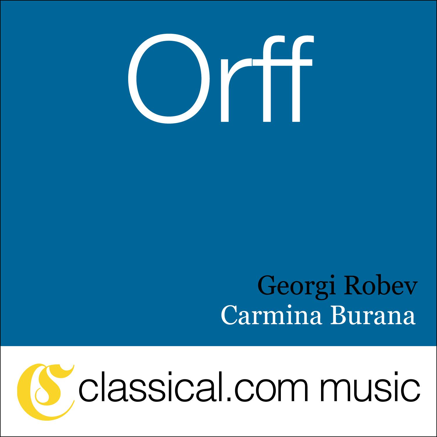 Carl Orff《Carmina Burana-Ecce Gratum》GTP谱