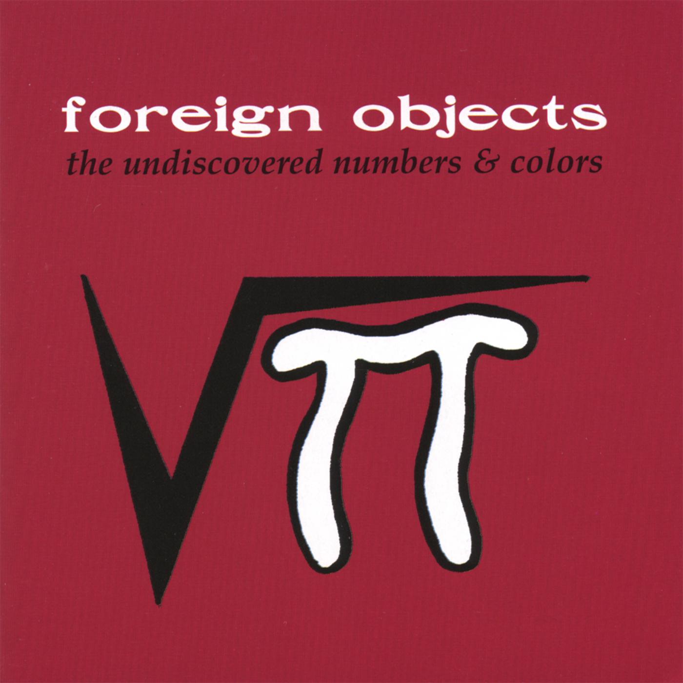 Foreign Objects《The Undiscovered Numbers And Colors》GTP谱