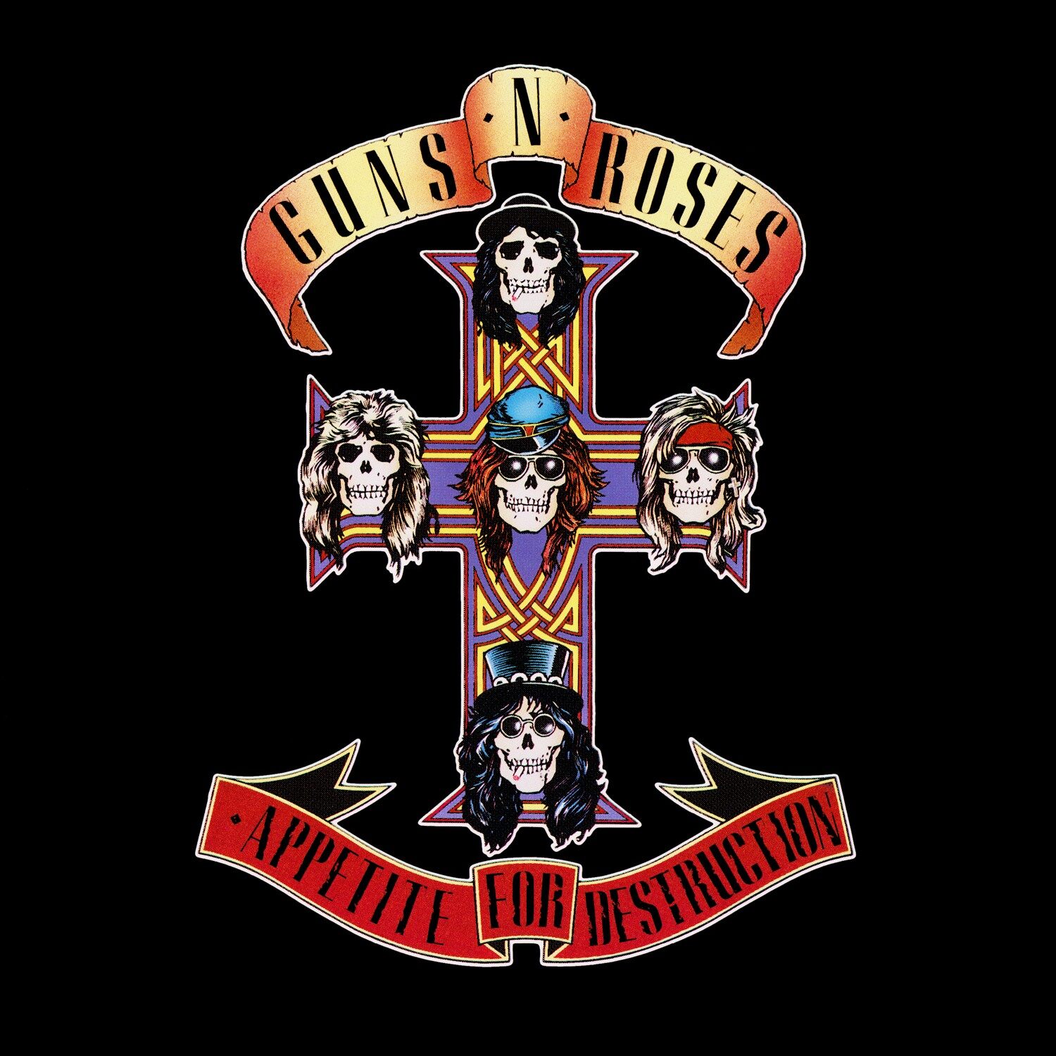 Guns N'Roses《Paradise City》乐队总谱 GTP谱